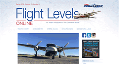 Desktop Screenshot of flightlevelsonline.com